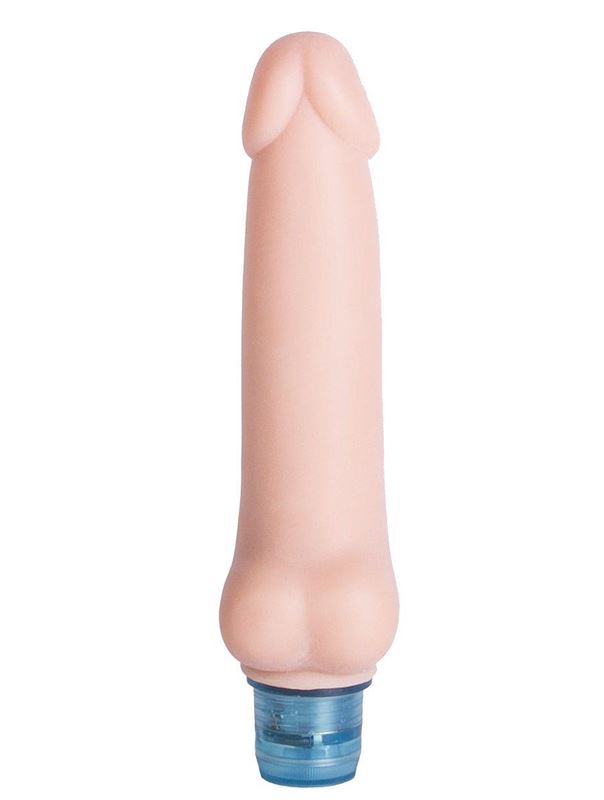 Телесный вибратор Vibro Realistic Cock Dildo (19,5 см)