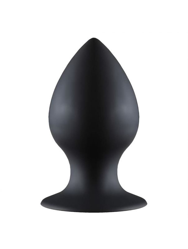 Чёрная анальная пробка Thick Anal Plug XL - 13 см.