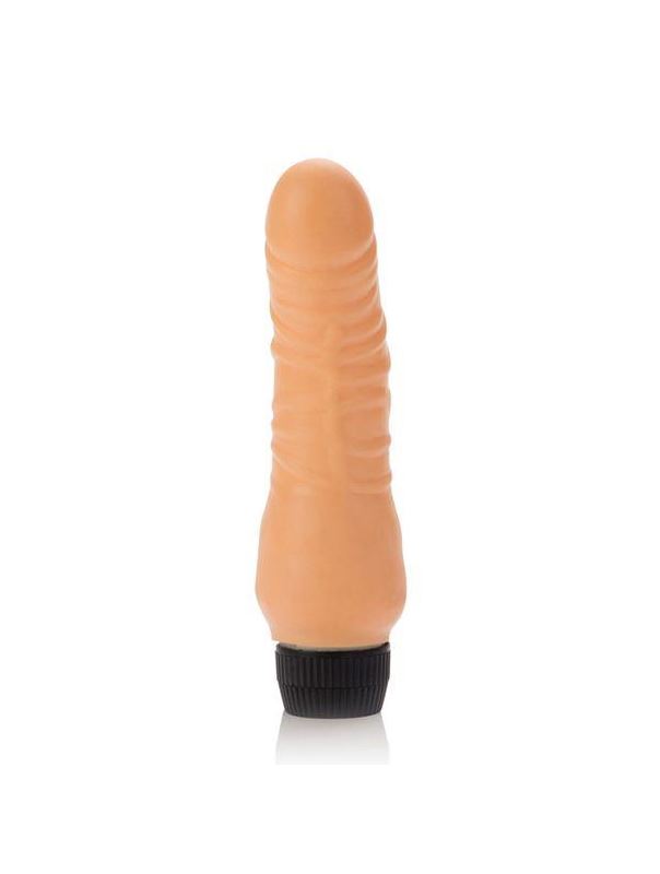 Телесный вибратор-реалистик RAW STUDS REALISTIC FLEX - 20 см.