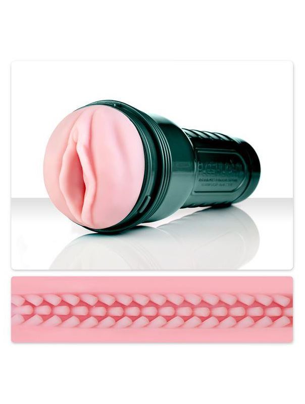 Мастурбатор-вагина Fleshlight - Vibro Pink Lady Touch с вибрацией