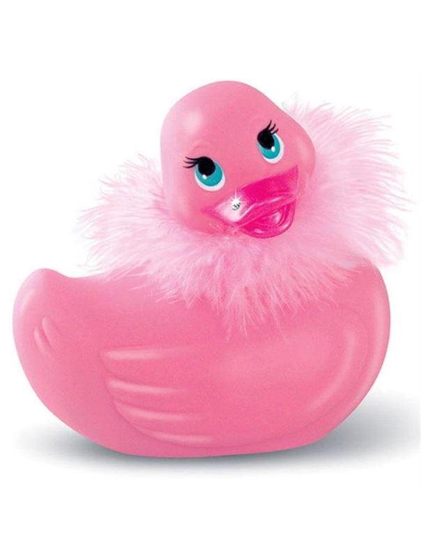 Вибромассажер-уточка I Rub My Duckie Travel Paris Rose