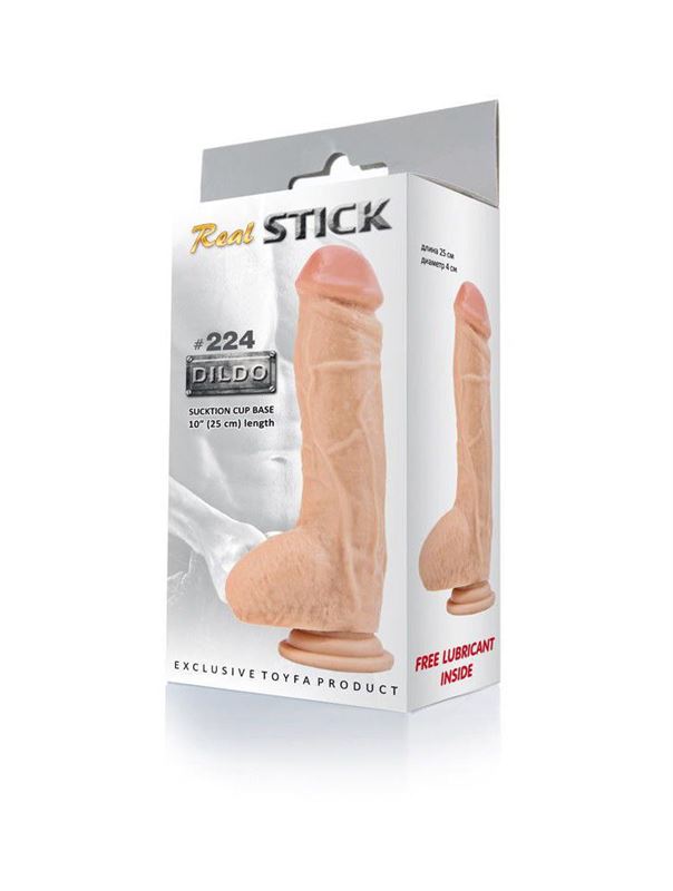 Большой реалистичный дилдо Real Stick #224 Dildo (25 см)