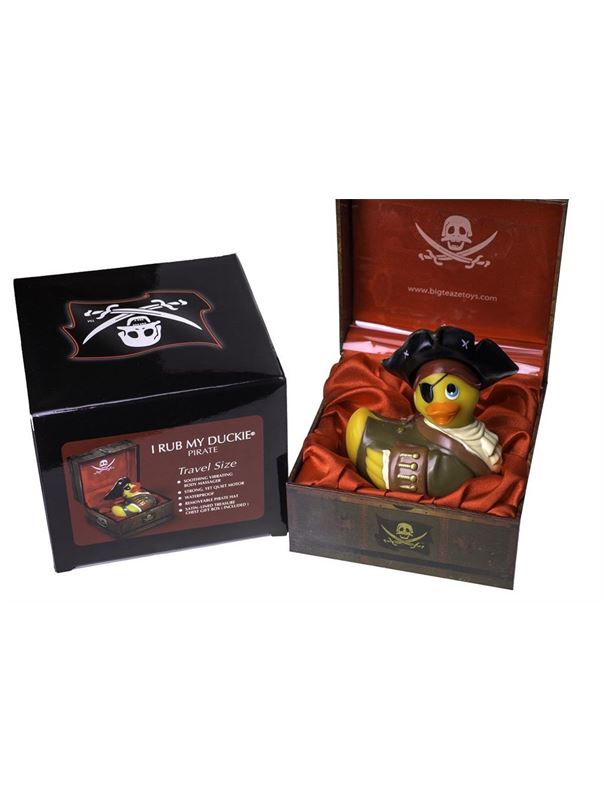Вибратор уточка пират I Rub My Duckie Pirate Travel Size