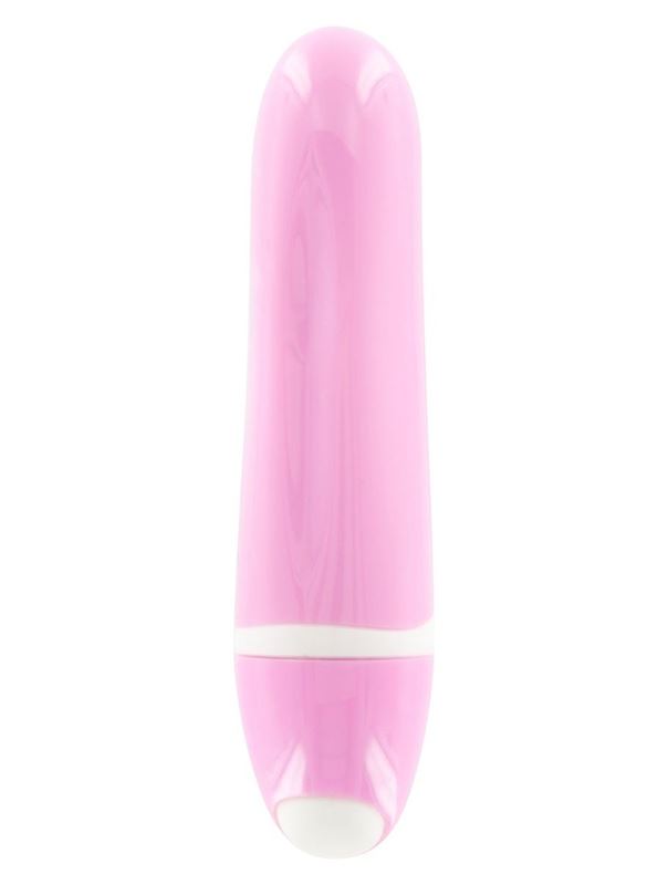 Розовый мини-вибратор Vibe Therapy Quantum - 9 см.