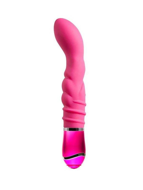 Розовый вибростимулятор G-точки IMMORTAL - 6" 10 FUNCTION VIBRATOR (15,2 см)