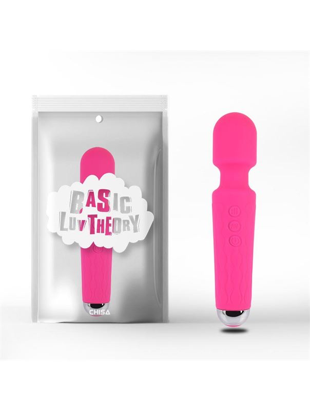 Розовый жезловый вибратор Wacko Touch Massager (20,3 см)