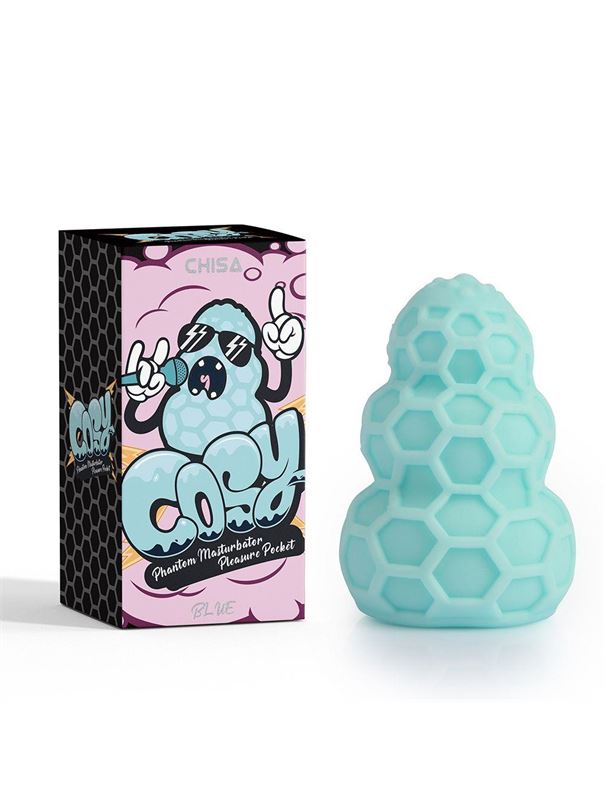 Аквамариновый мастурбатор Phantom Masturbator Pleasure Pocket