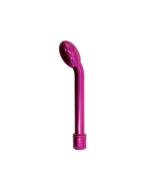 Ярко-розовый вибратор для точки G Eve Eve After Dark G-Spot Vibe - 20 см.