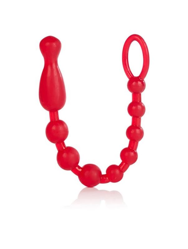 Красная анальная цепочка Colt Max Beads Red 