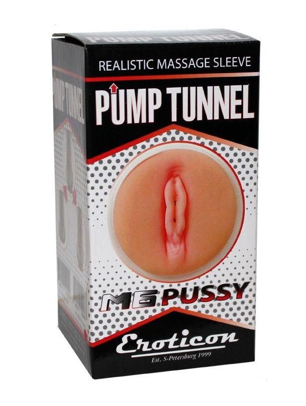 Прозрачная насадка-вагина для помпы PUMP TUNNEL M6 PUSSY