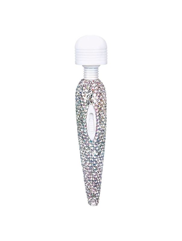 Вибратор со стразами Crystalized USB Wand Massager 