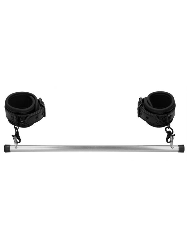 Черные поножи с распоркой Luxury Spreader Bar