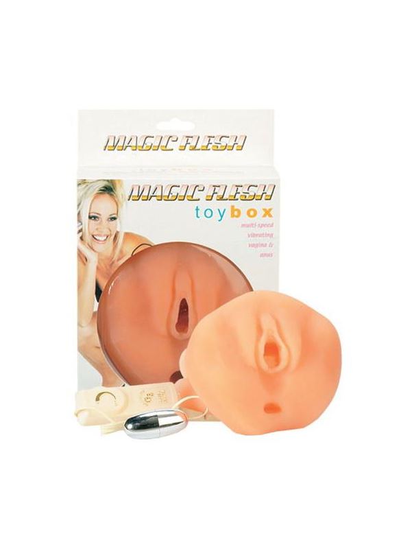 Мягкая вибровагина и анус MagicFlesh ToyBox