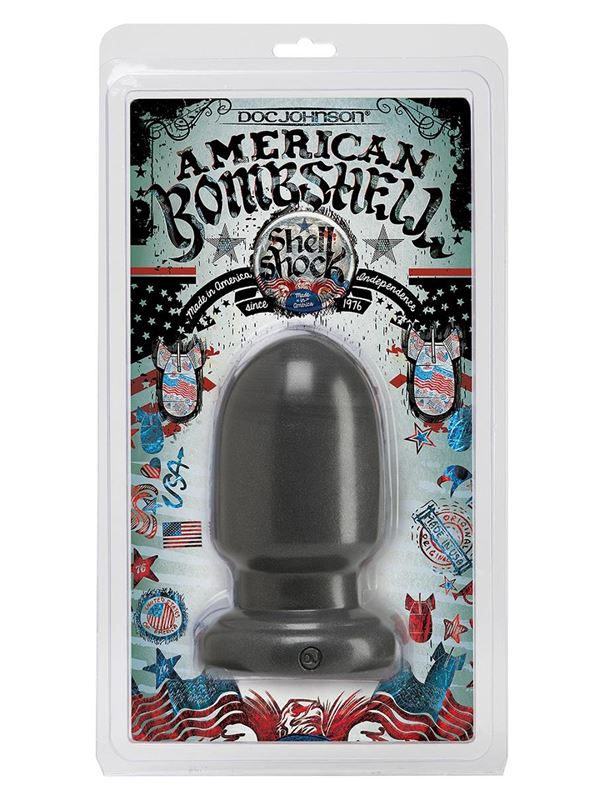 Анальный стимулятор AMERICAN BOMBSHELL SHELLSHOCK SMALL - 15,2 см.