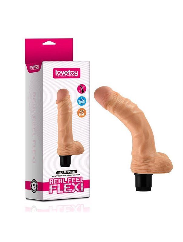 Гнущийся вибратор реалистик FLEXI (23 см)