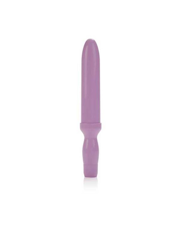 Фиолетовый вибратор Dilator Set Purple Dilator with 4 Sizes  Sleeve с насадками