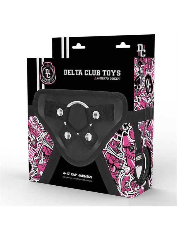 Классические трусики для насадок с фиксацией кольцом Deltaclub Harness Universal