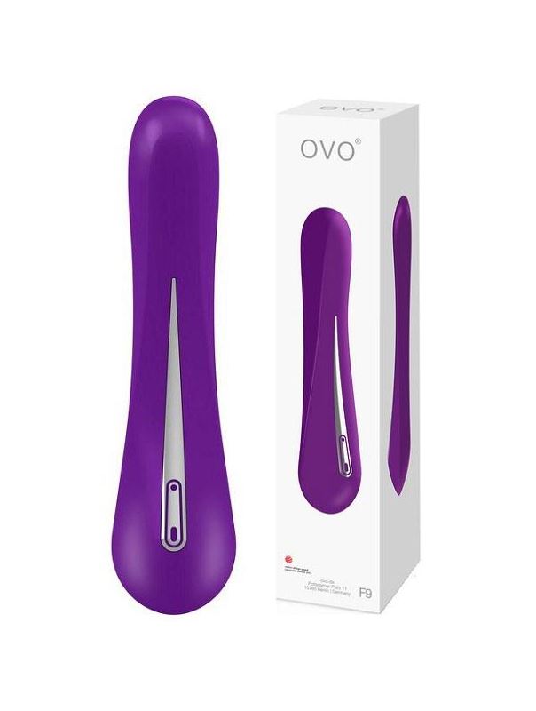 Вибратор фиолетовый OVO F9 (21 см)