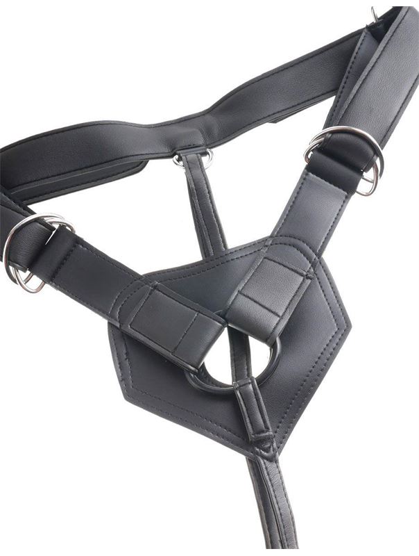 Телесный страпон Strap-on Harness Cock (15,2 см)