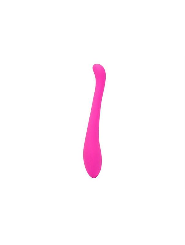 Розовый вибратор UltraZone Daisy 6X Silicone Vibrator - 20 см.