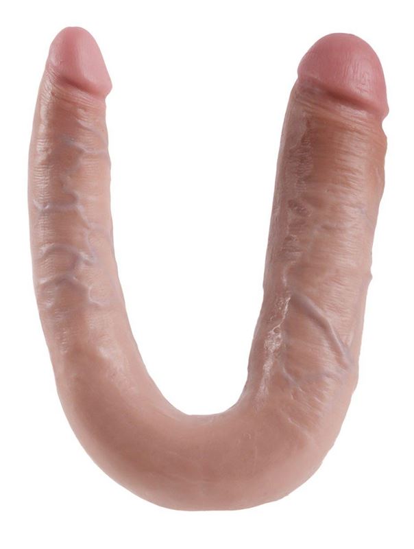 Двусторонний фаллоимитатор U-Shaped Large Double Trouble (44,4 см)