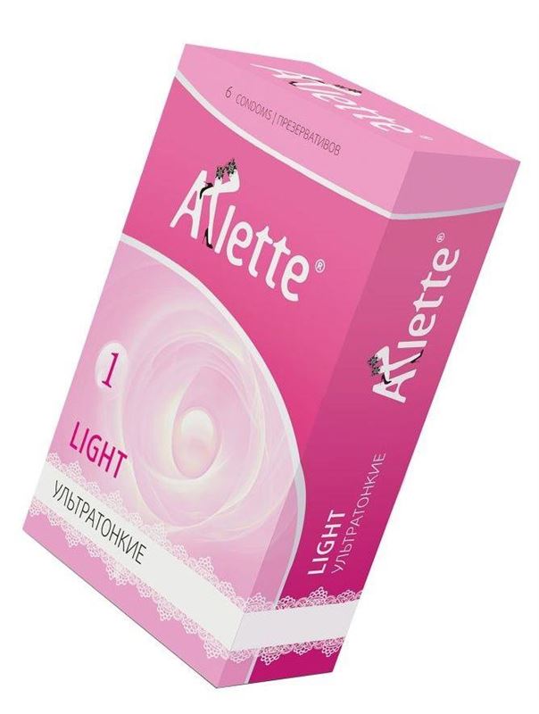 Ультратонкие презервативы Arlette Light (6 шт)