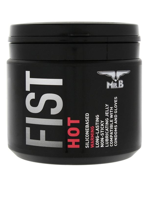 Силиконовый согревающий гель для фистинга Mister B Fist Hot Lube - 500 мл.