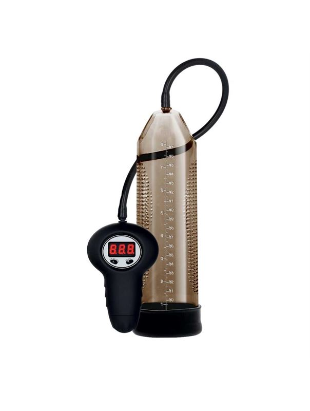 Серая мужская автоматическая помпа Apollo Automatic Power Pump