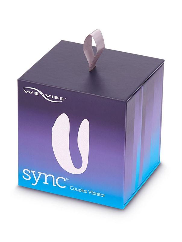 Фиолетовый вибратор для пар We-Vibe - Sync Cosmic
