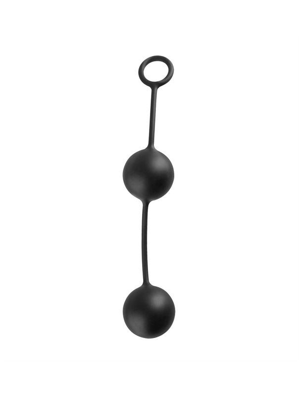 Силиконовые анальные шарики Elite Vibro Balls (3,75 см)