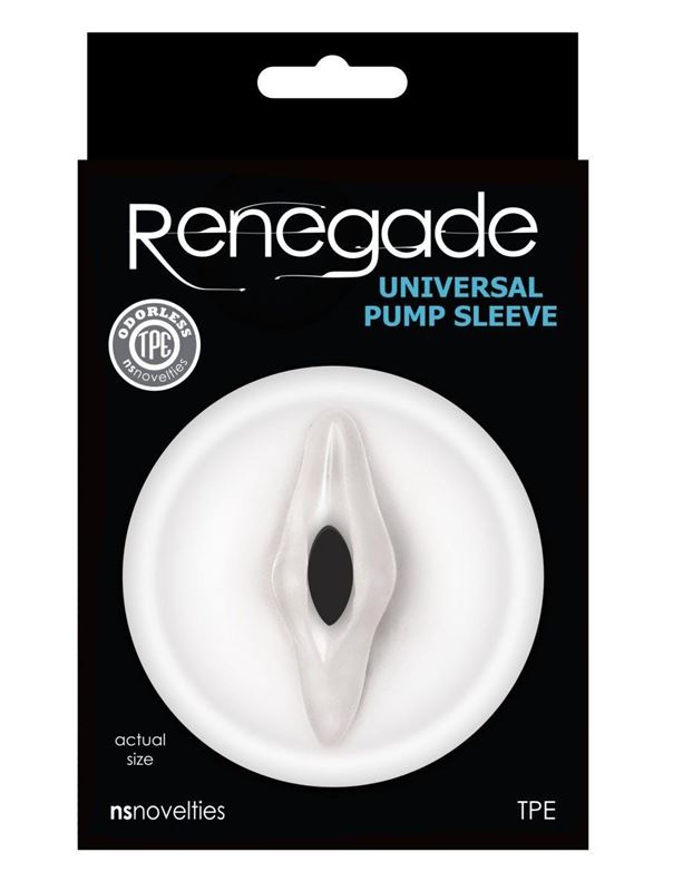 Насадка-уплотнитель на вакуумную помпу Universal Pump Sleeve Vagina