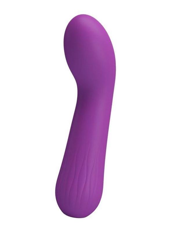 Фиолетовый гнущийся вибратор Faun (15 см)