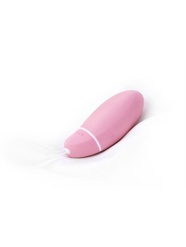 Розовый мини-вибратор с сенсорными датчиками Luna Smart Bead