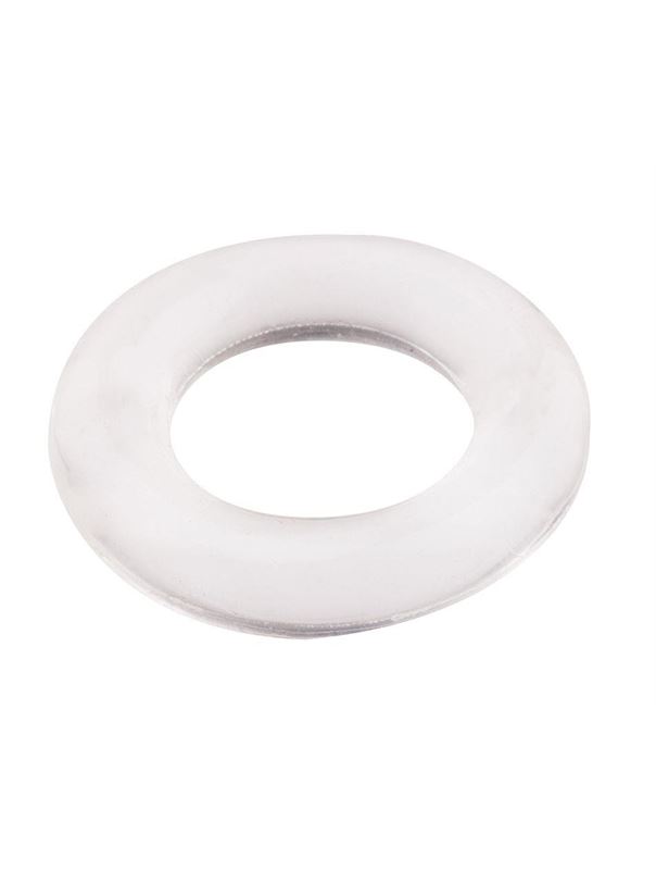 Прозрачное эрекционное кольцо BASICX TPR COCKRING CLEAR 1INCH
