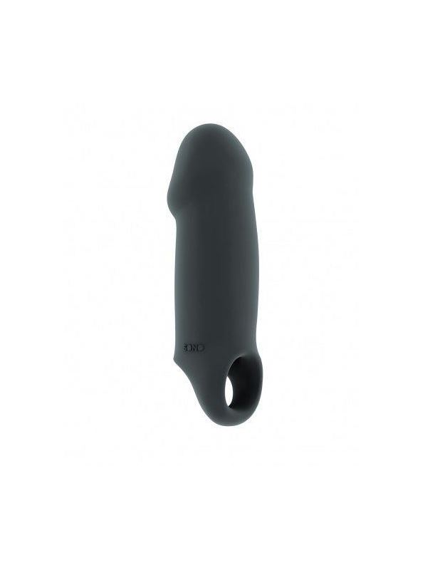 Серая насадка Stretchy Thick Penis Extension No.37 