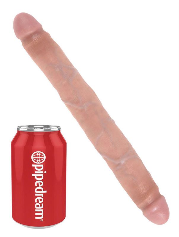 Двусторонний фаллоимитатор 12" Slim Double Dildo (30 см)