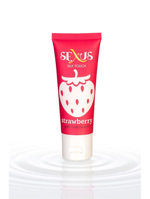 Гель-смазка с ароматом клубники Silk Touch Stawberry (50 мл)