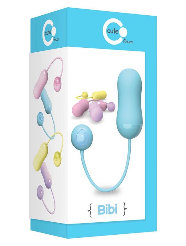 Голубое виброяйцо BIBI REMOTE EGG 