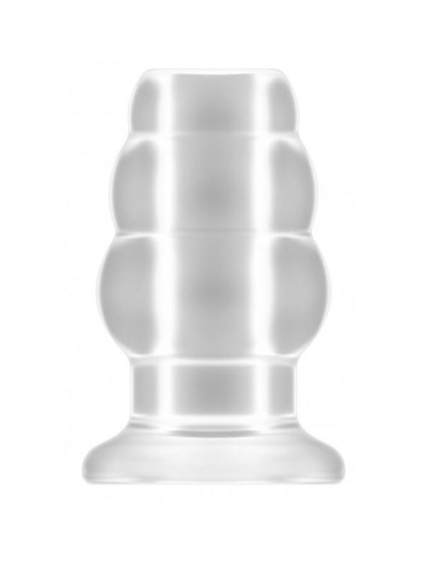 Прозрачная анальная пробка с тоннелем №51 Large Hollow Tunnel Butt Plug 5 Inch - 12,7 см.