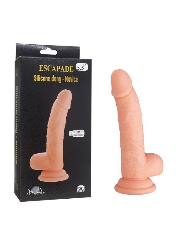Телесный вибратор реалистик Novice (16,5 см)
