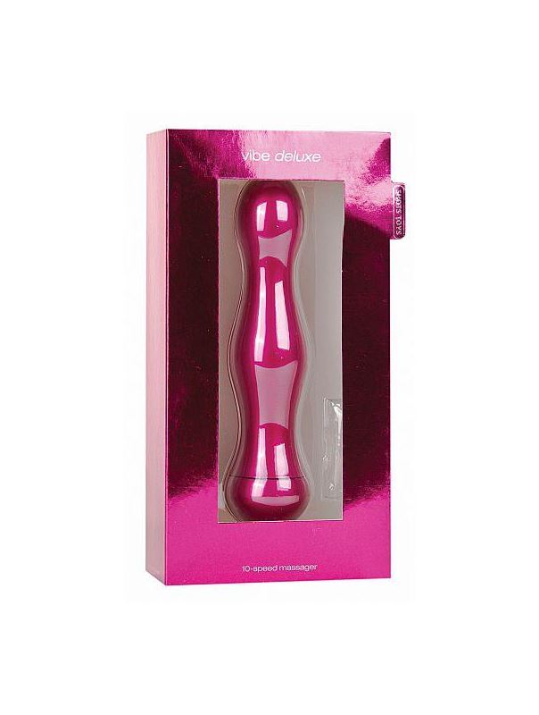 Вибратор Vibe Deluxe Pink - 16,5 см.