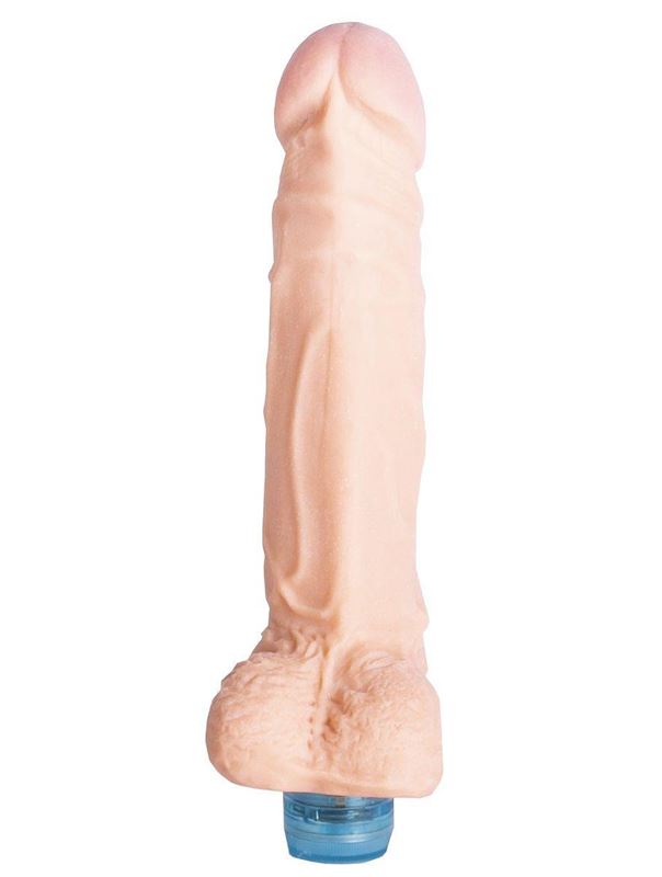 Телесный вибратор Vibro Realistic Cock Dildo (18 см)