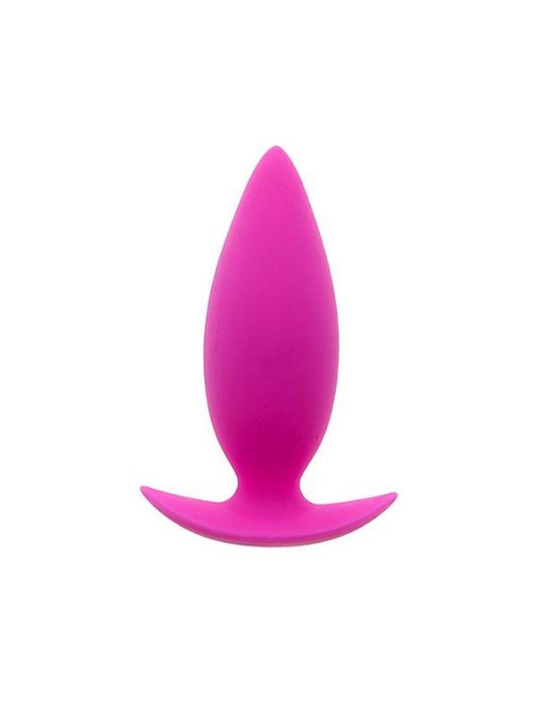 Розовая анальная пробка BOOTYFUL ANAL PLUG SMALL PINK - 9,5 см.