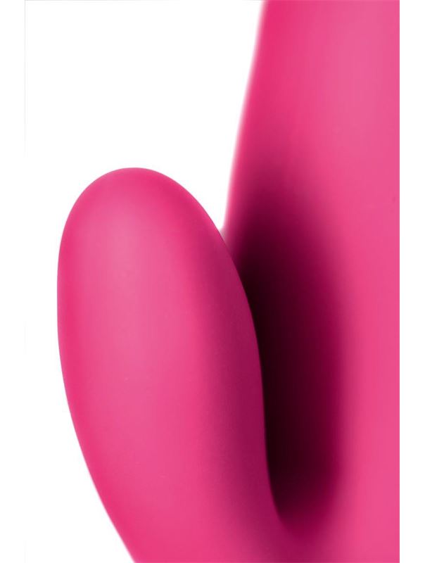 Ярко-розовый вибратор Satisfyer - Mr. Rabbit с клиторальным отростком (22,1 см)