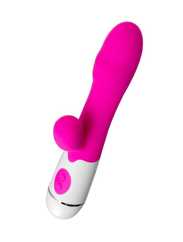Розовый вибратор A-Toys - Nixy (23 см)
