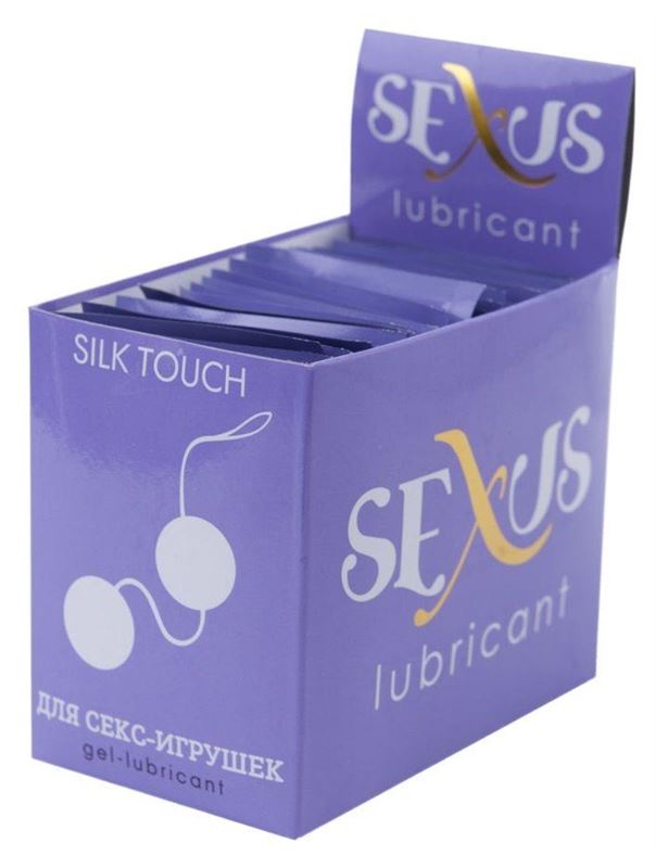 Набор пробников увлажняющей смазки для секс-игрушек Silk Touch Toy (50 шт.)