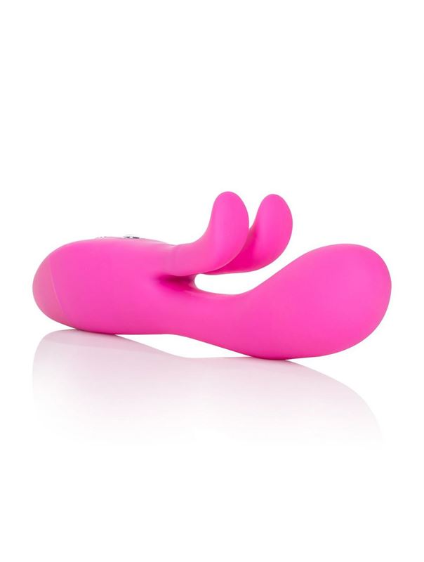 Розовый вибратор Embrace sweetheart wands - 20 см.