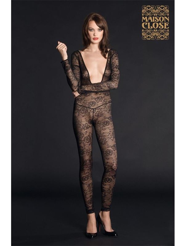 Ажурный комбинезон VILLA DES LYS CATSUIT