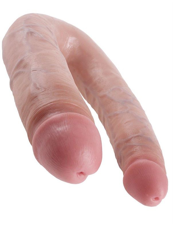 Двусторонний фаллоимитатор U-Shaped Large Double Trouble (44,4 см)