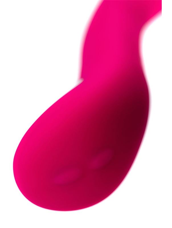 Ярко-розовый вибратор Lovense Osci 2 (22 см)